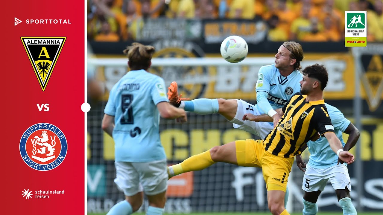 Wahnsinn auf dem Tivoli: 27.000 sehen hochdramatisches Finish! | Alemannia Aachen - Wuppertaler SV