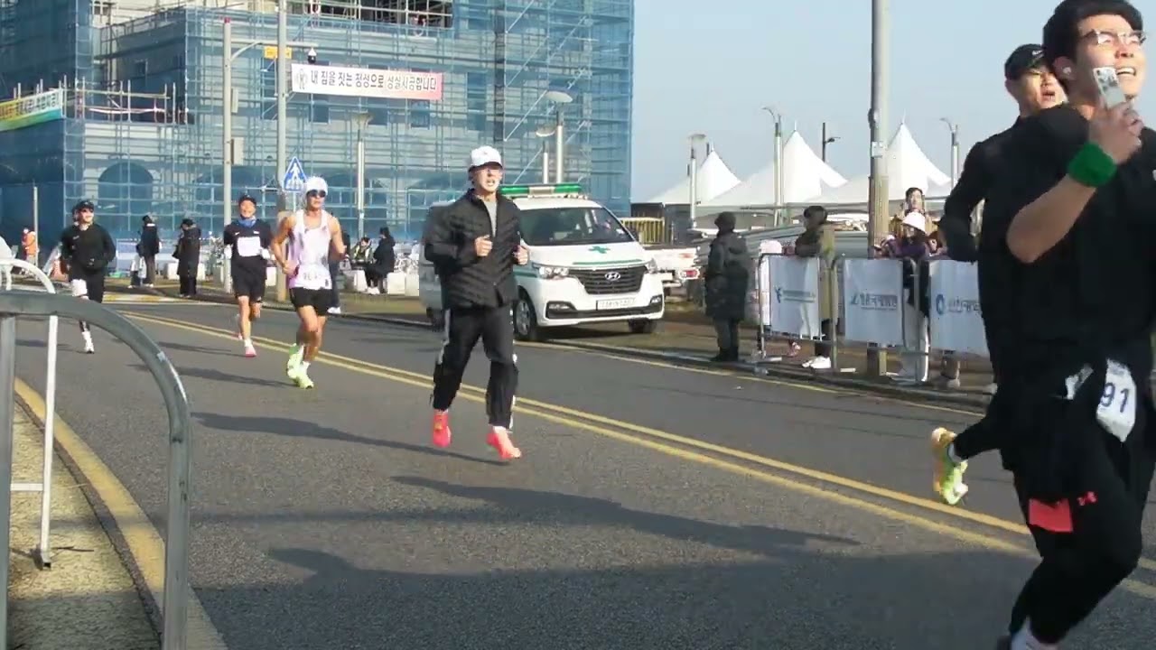#제1회 연륙교개통기념WALK&RUN  도착영상