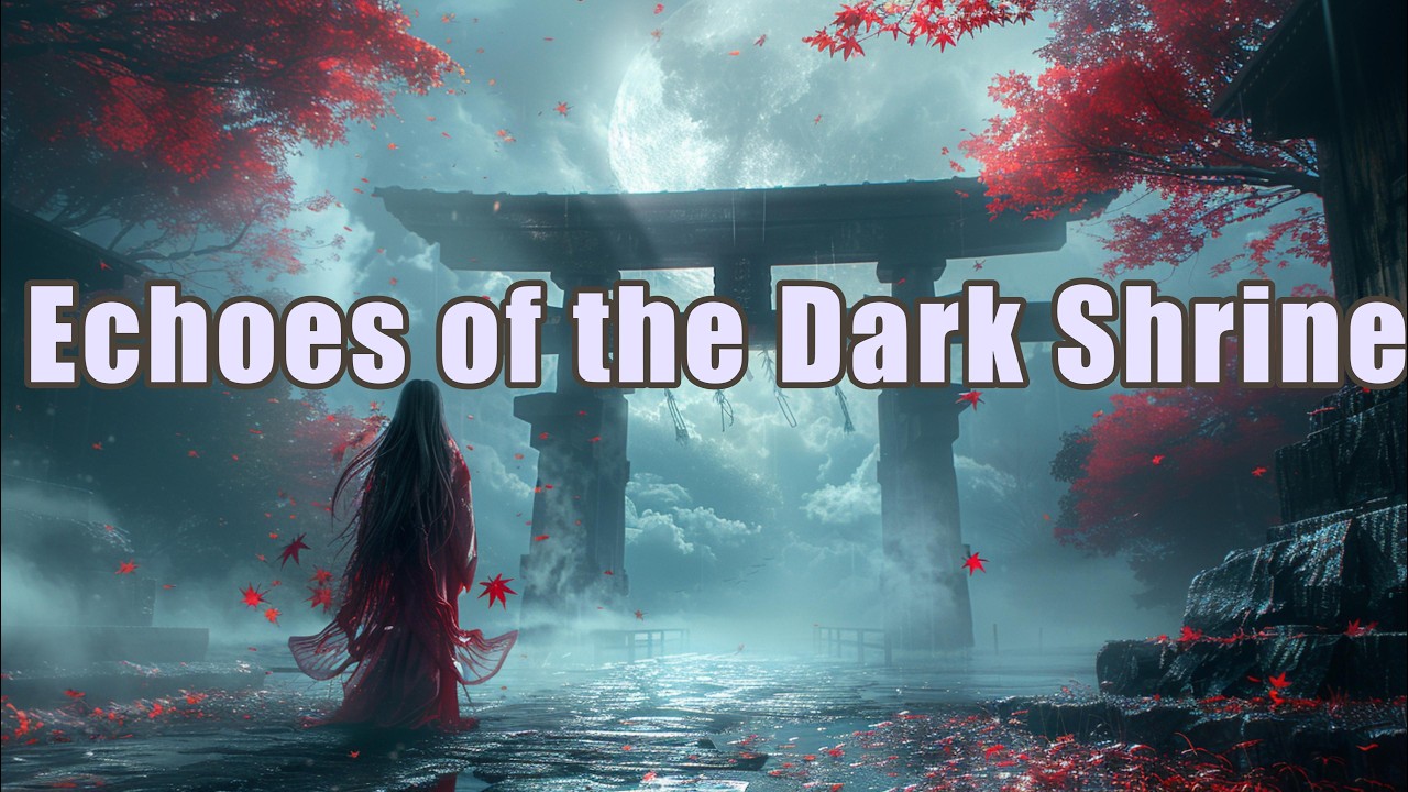 Dark Japanese Ambient &ndash; Ethereal Echoes of the Dark Shrine | 闇社の残響 &ndash; Haunted Abandoned Shrine Music