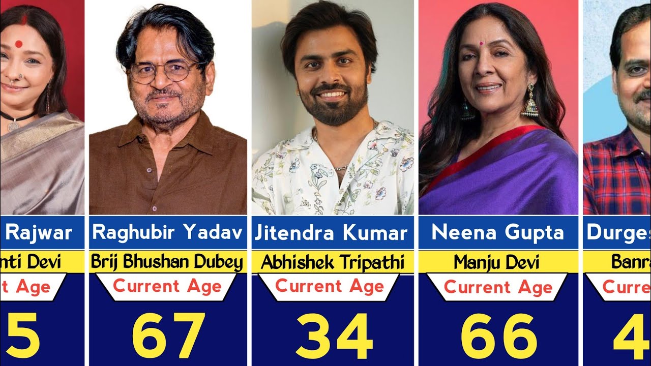 Panchayat Web Series All Star Cast Real Name and Current Age 2025