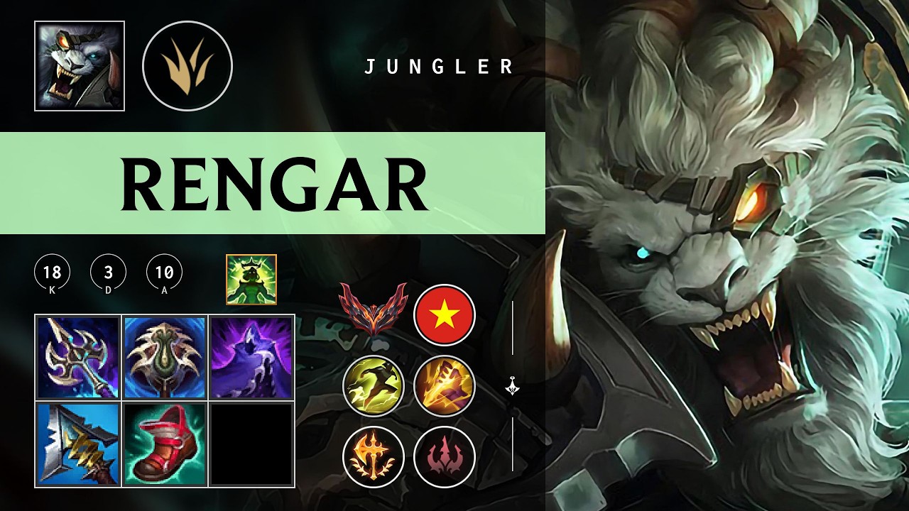 Rengar Jungle vs Viego - VN Grandmaster Patch 26.03