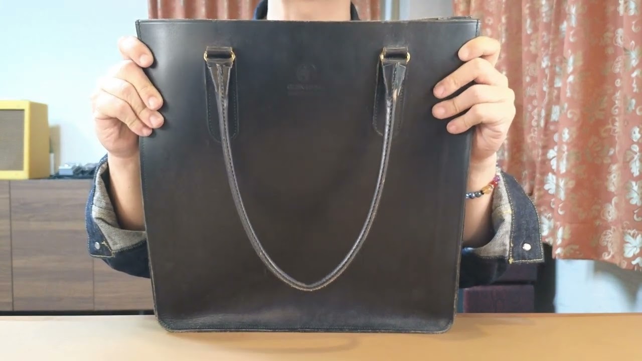 3年使用したグレンロイヤルのトートバッグのエイジングを見てみよう♪