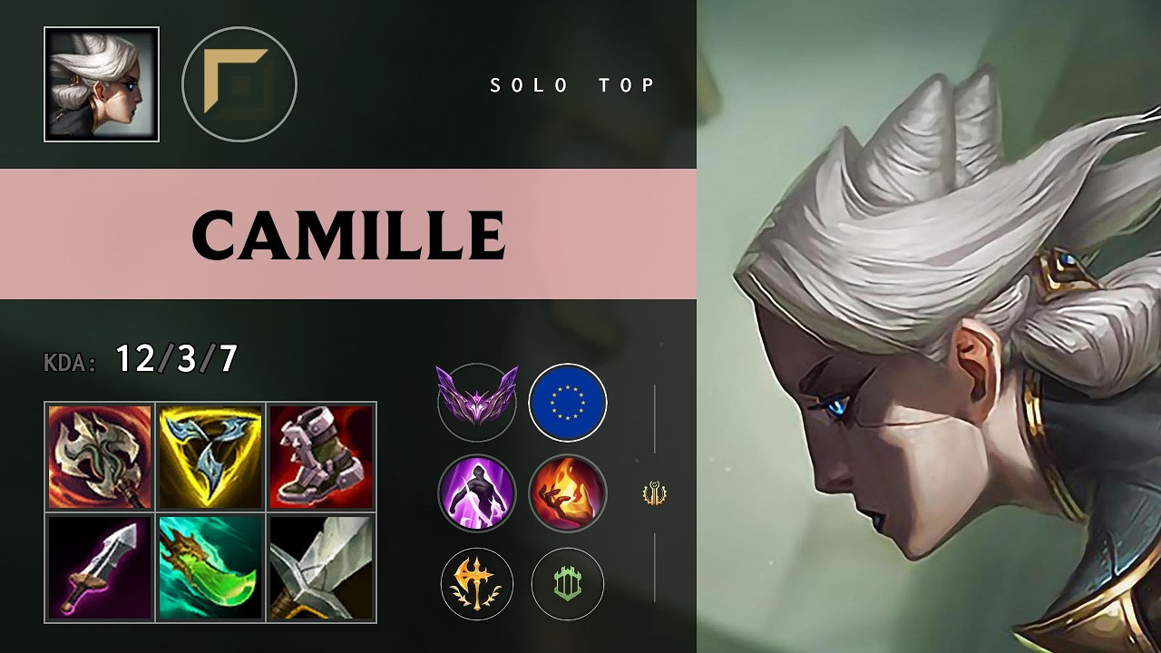 Camille Top vs Xin Zhao - EUW Master Patch 26.11