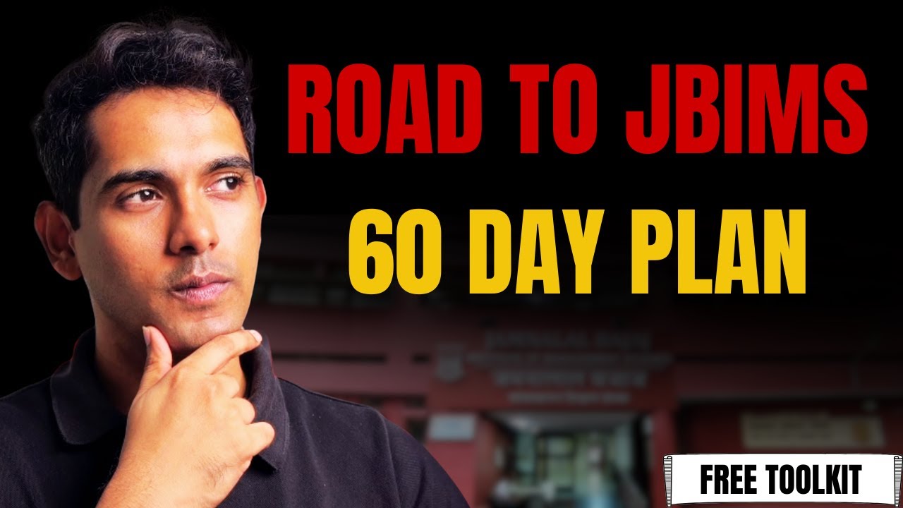 60 Days to JBIMS Roadmap | Weekly Targets + Free Toolkit