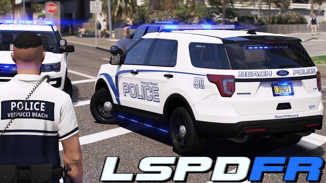GTA 5 LSPDFR | Vespucci Beach Police | Night Patrol | Ultra Graphics