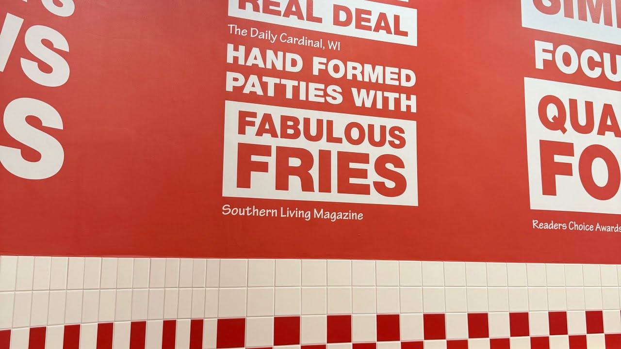 My First Five Guys! Ooooh Errr!