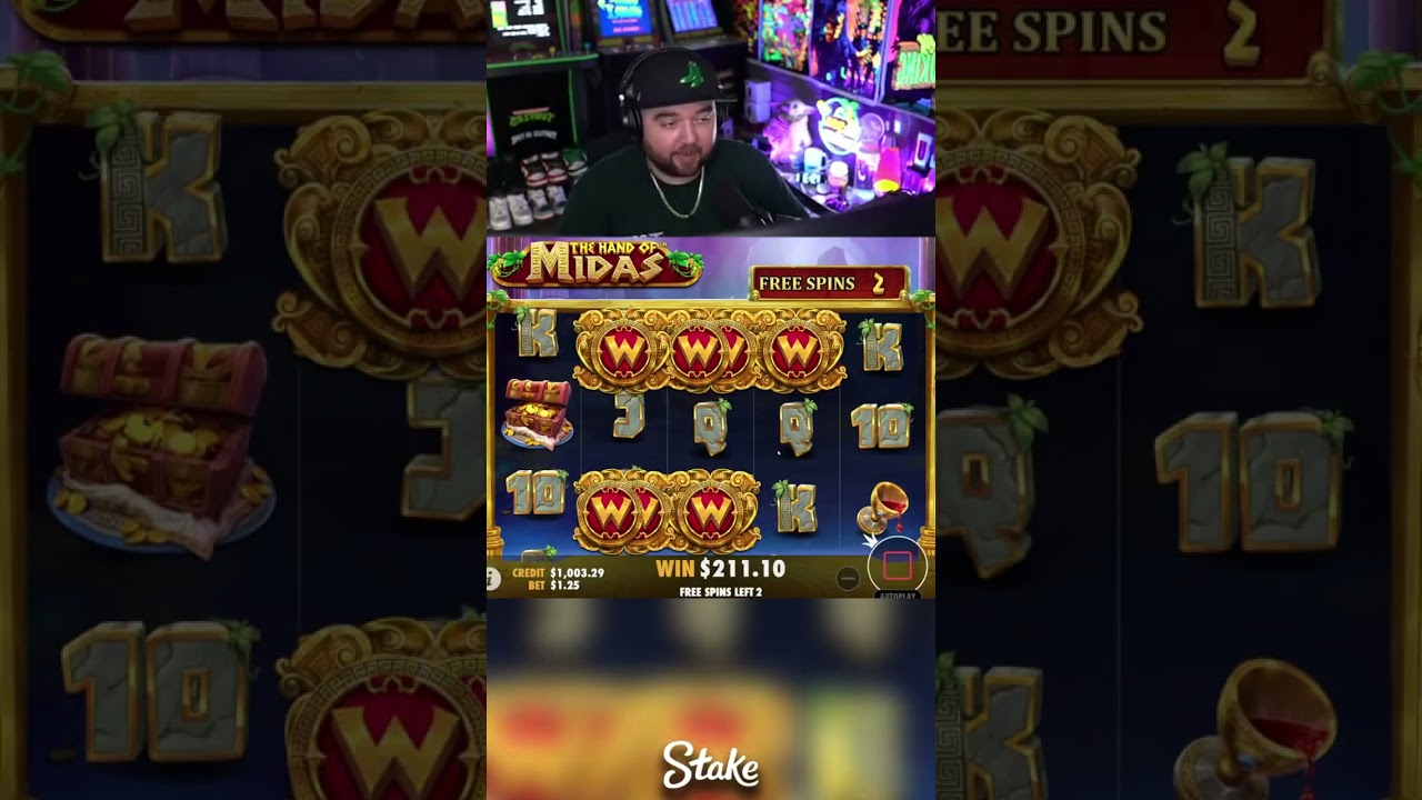 BEST SETUP on The Hand of Midas SLOT!