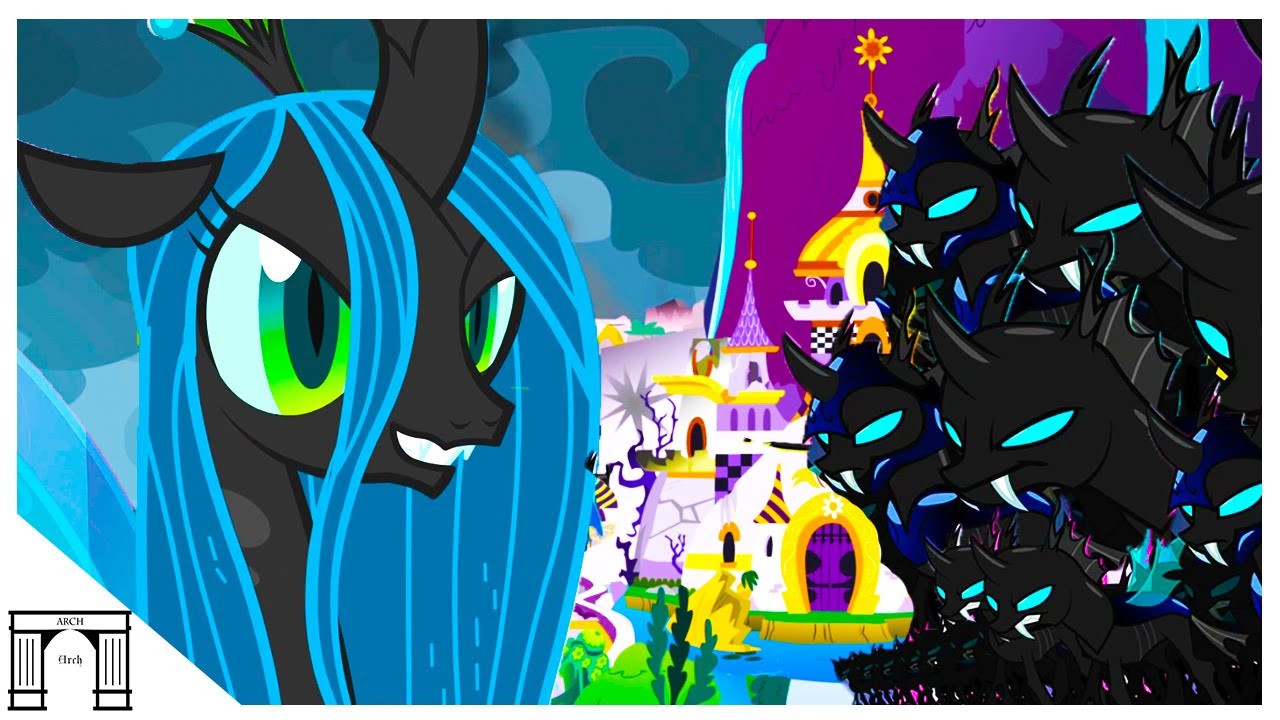 My Little Pony Lore! Queen Chrysalis And Her Changeling Horde!