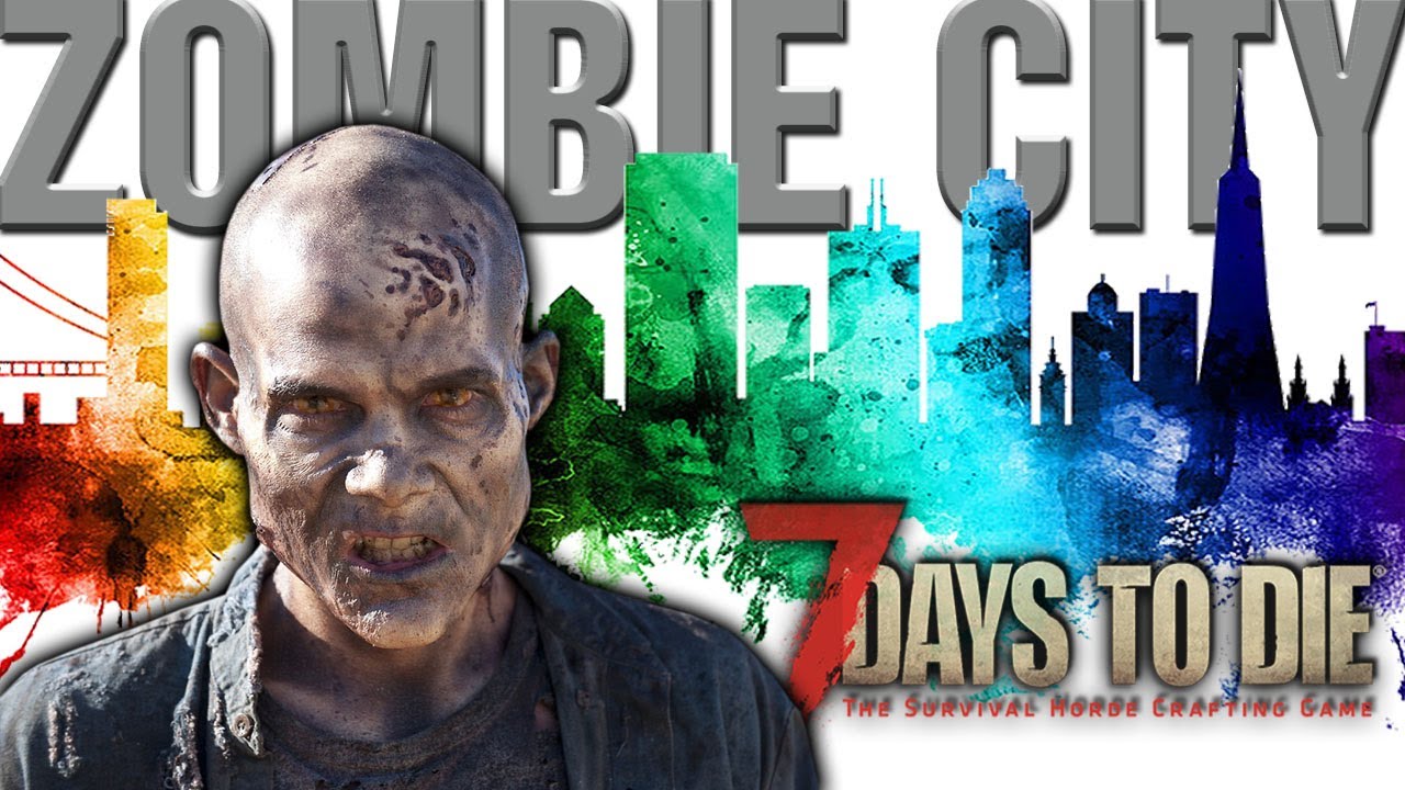 GIANT HIGASHI TOWER FILLED WITH ZOMBIES (7 Days to Die)(Ep 16)