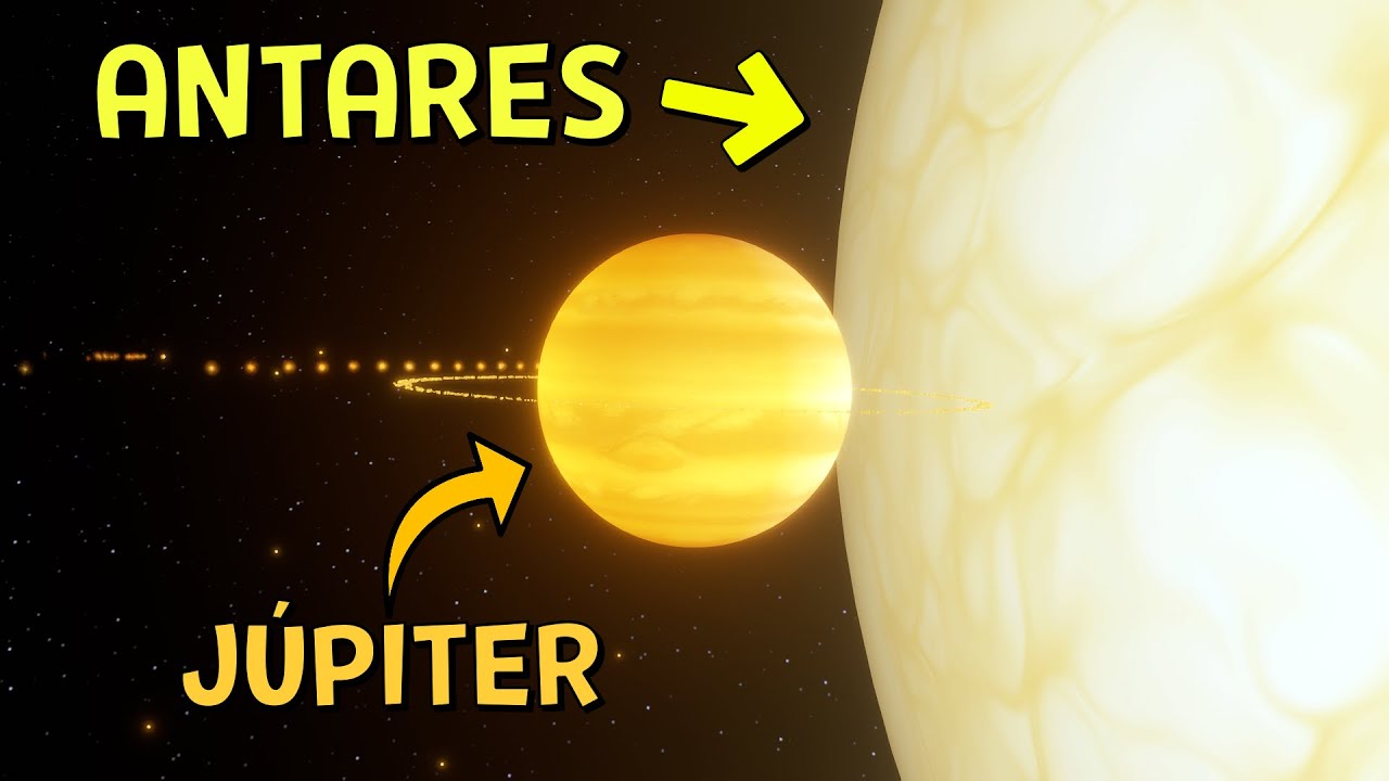 ¿Qué Pasaría si la estrella Antares REEMPLAZARA al Sol | Universe Sandbox
