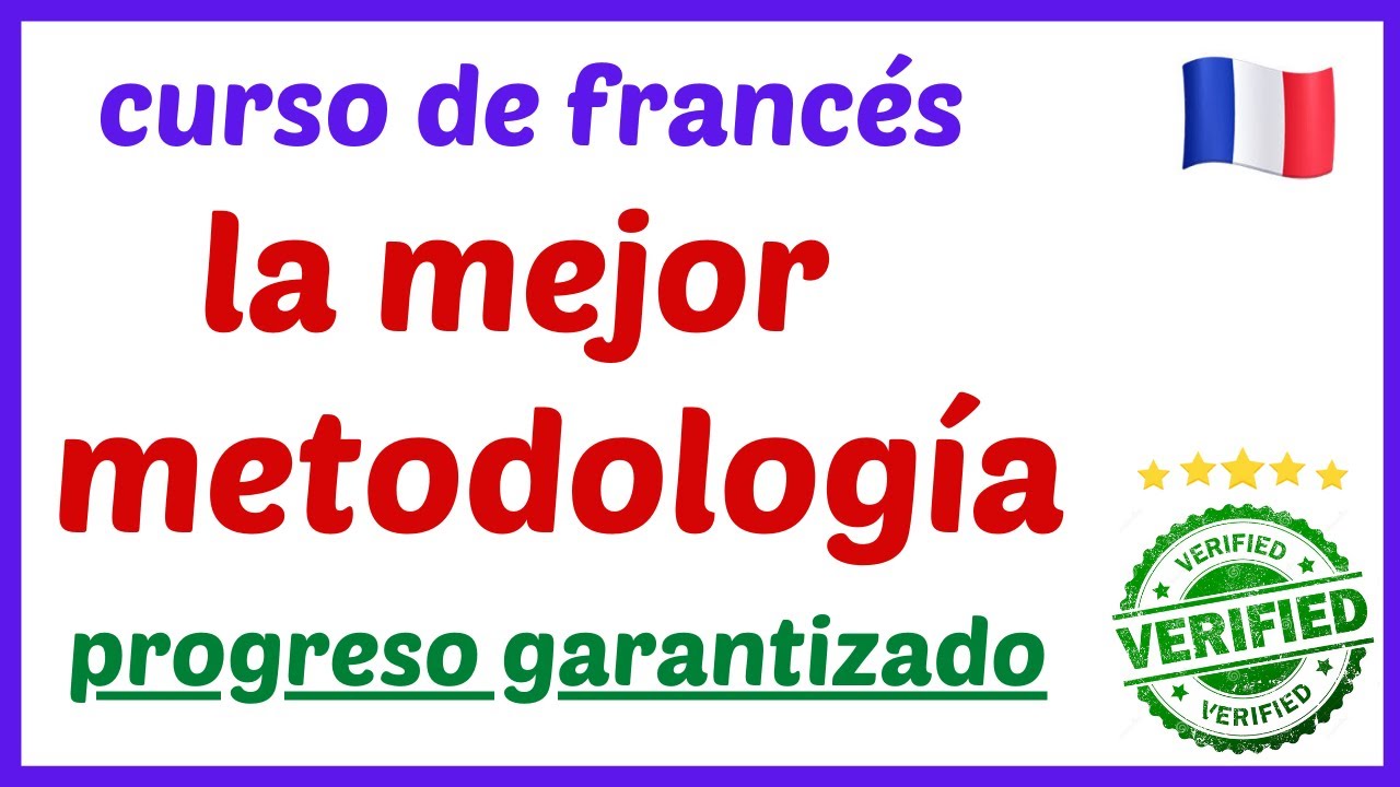 Aprender francés desde cero FÁCIL y RÁPIDO | Curso completo de francés para principiantes|Revisión 3