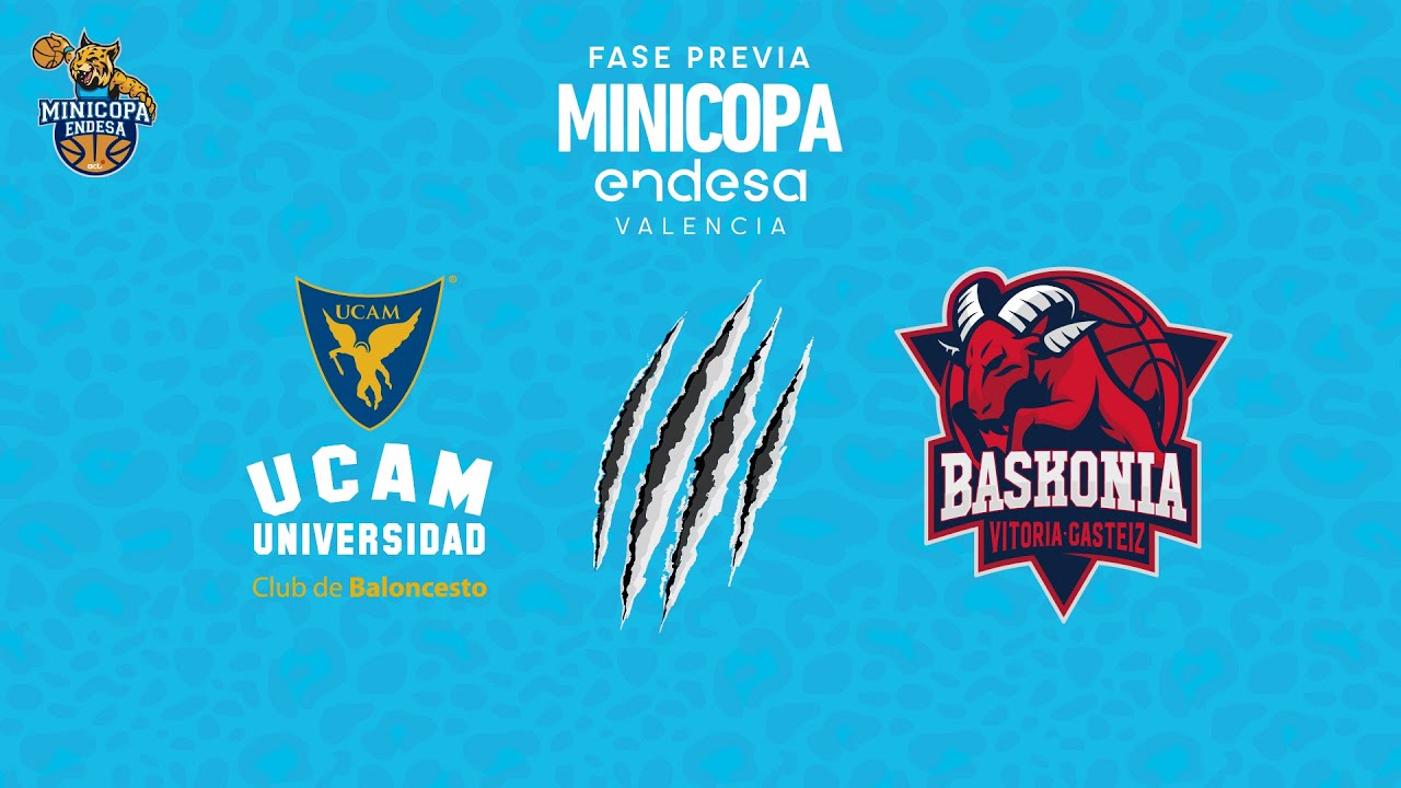 🔴 DIRECTO: UCAM Murcia Redexis - Fundación 5+11 Baskonia | Fase Previa Minicopa Endesa 2021-22
