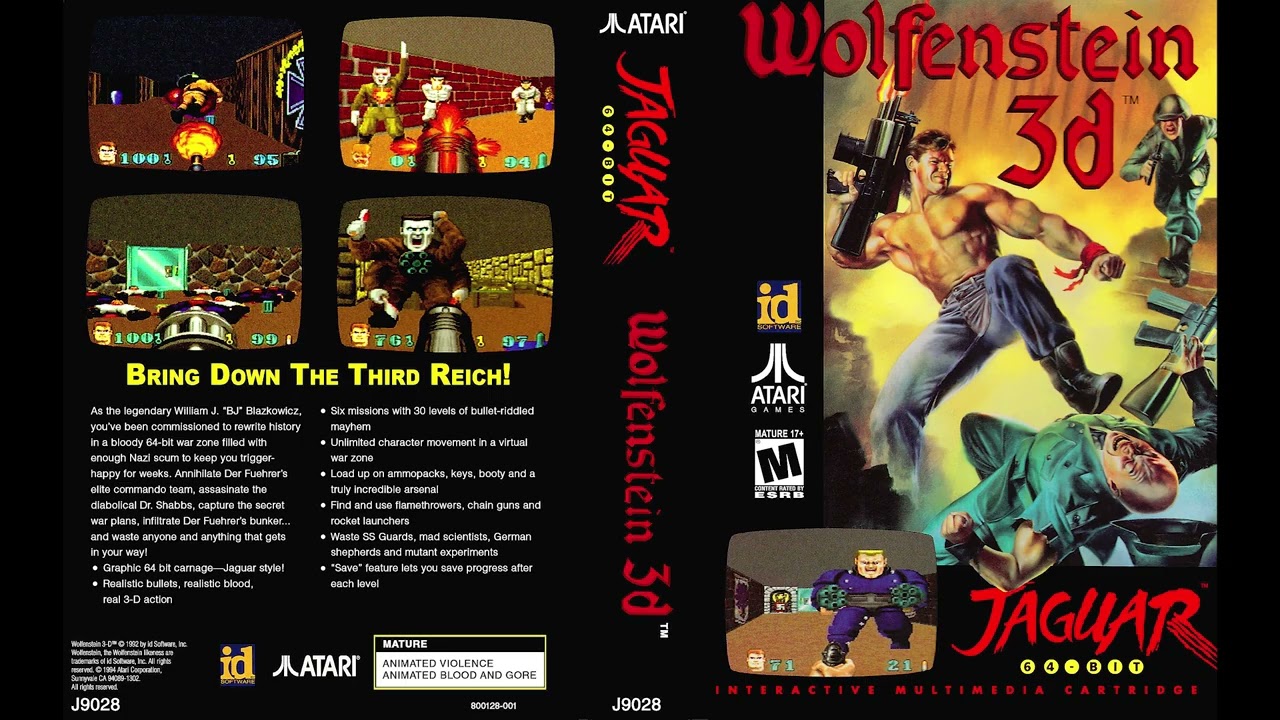 Evil Incarnate | Wolfenstein 3D (Atari Jaguar) OST Extended