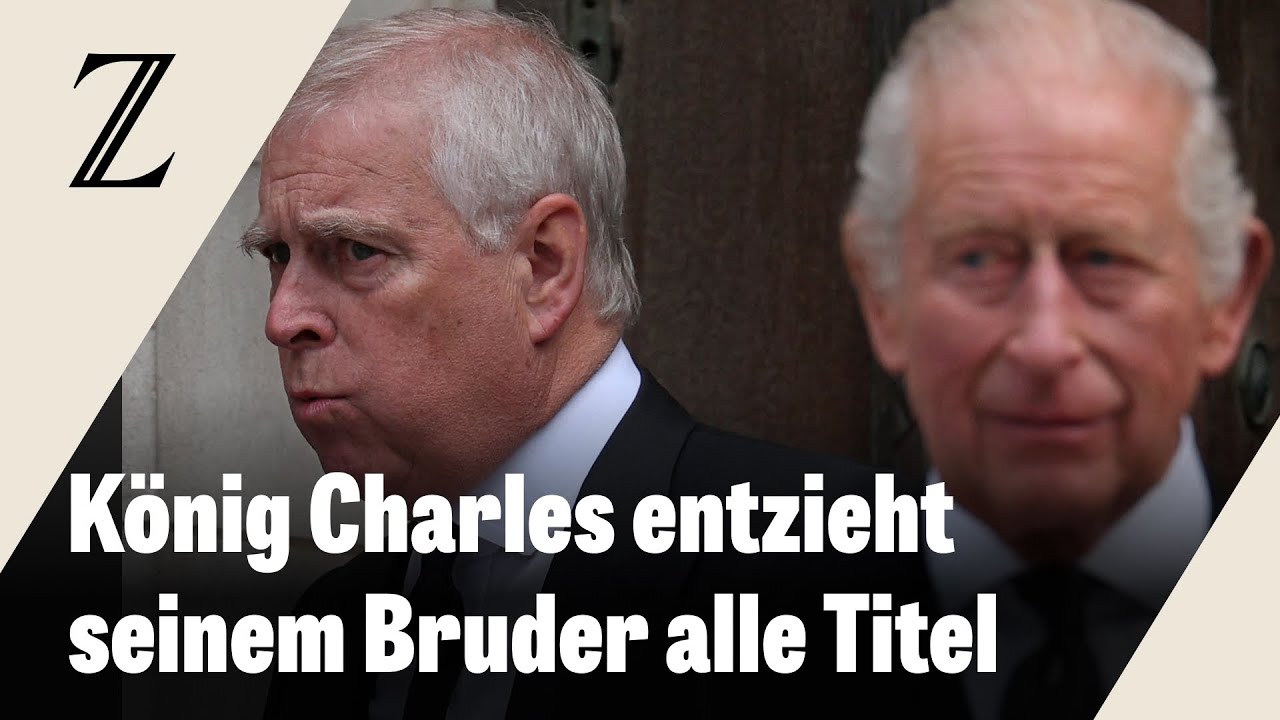 Gro&szlig;britannien: Prinz Andrew verliert wegen Verbindung zu Epstein alle k&ouml;niglichen Titel