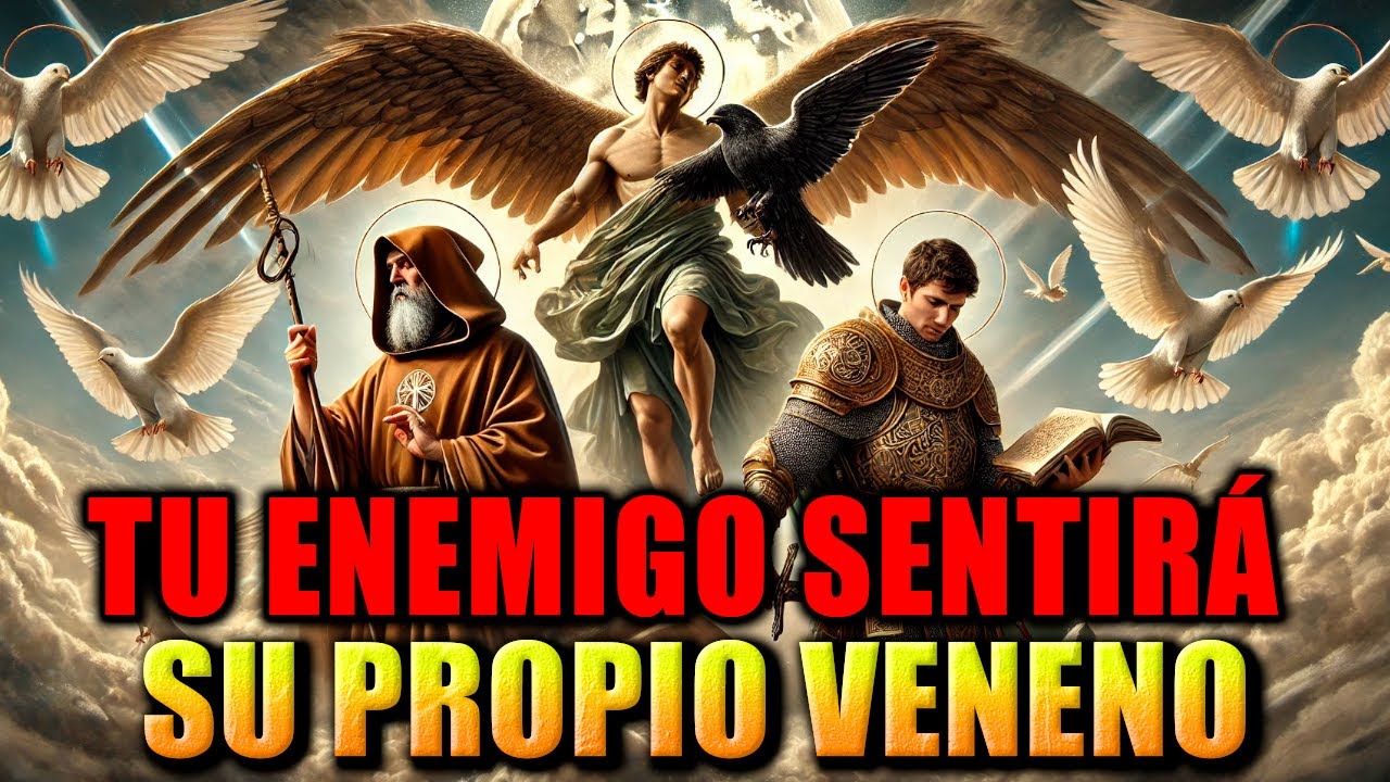 🛑SAN BENITO, SAN MIGUEL Y SAN CIPRIANO: ORACIÓN CONTRA MAGIAS Y PARA DERROTAR ENEMIGOS