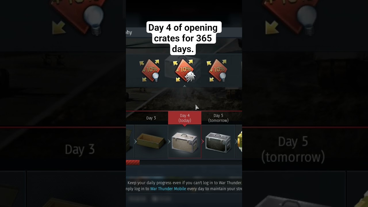 day 4 of opening crates for 365 days.