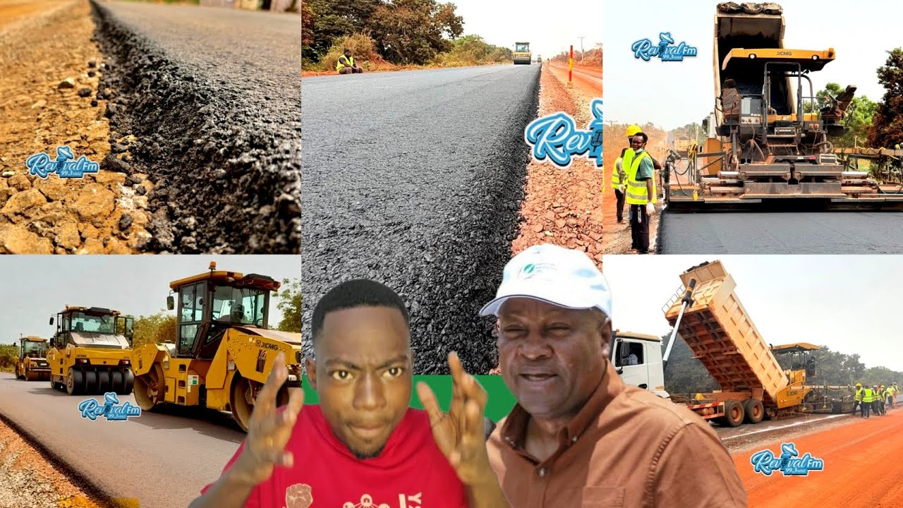 Mahama has done it again in Volta Region 😳 as he's built high quality roads under the Big Push progr