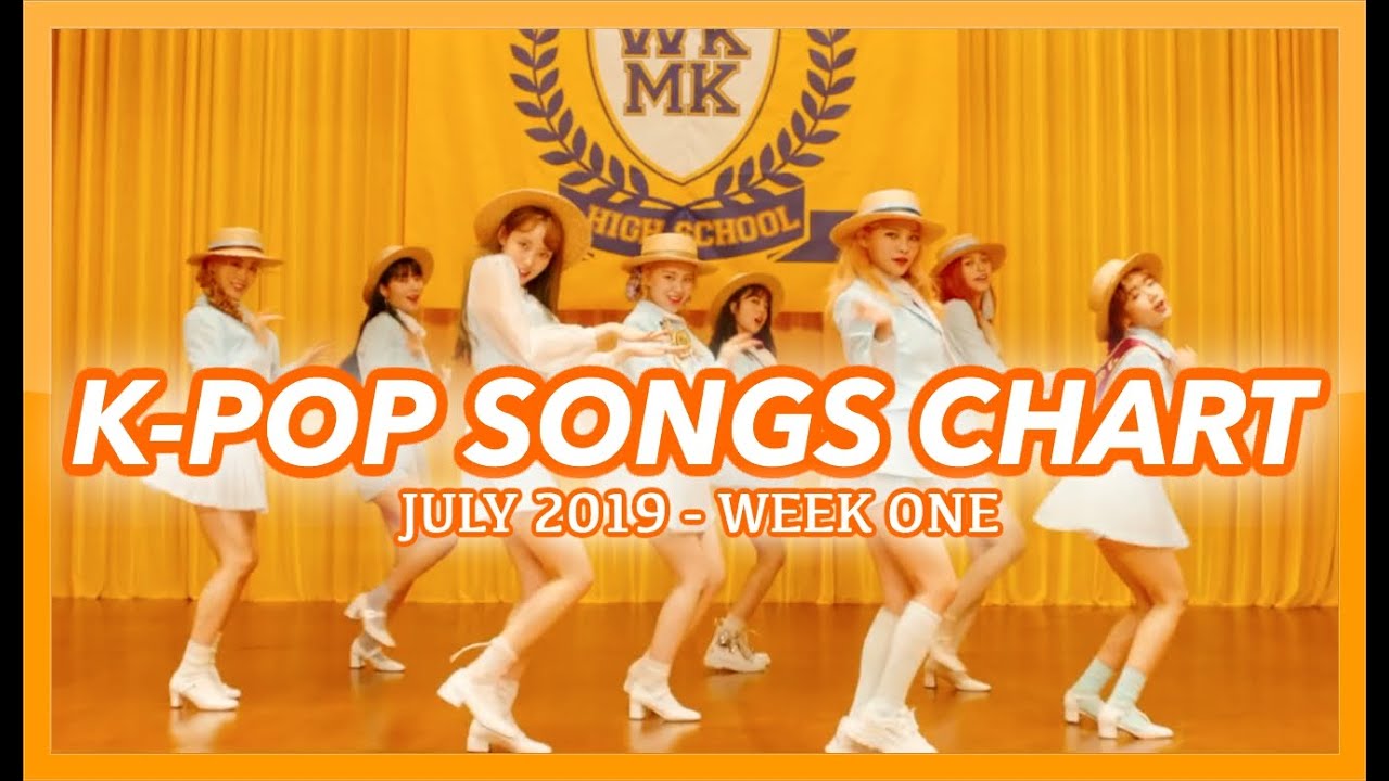 (TOP 100) K-POP SONGS CHART | JULY 2019 (WEEK 1)