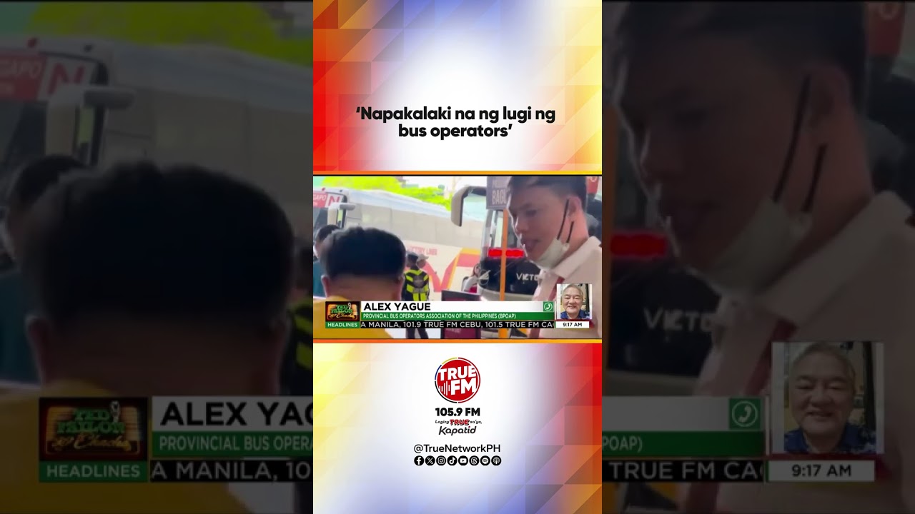 ‘Napakalaki na ng lugi ng bus operators’ | Ted Failon & DJ Chacha