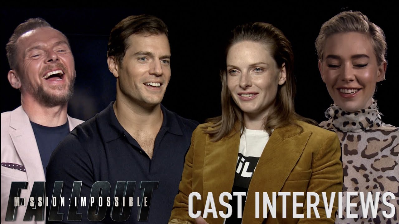 Mission: Impossible – Fallout Cast Interviews! Henry Cavill, Simon Pegg, Rebecca Ferguson