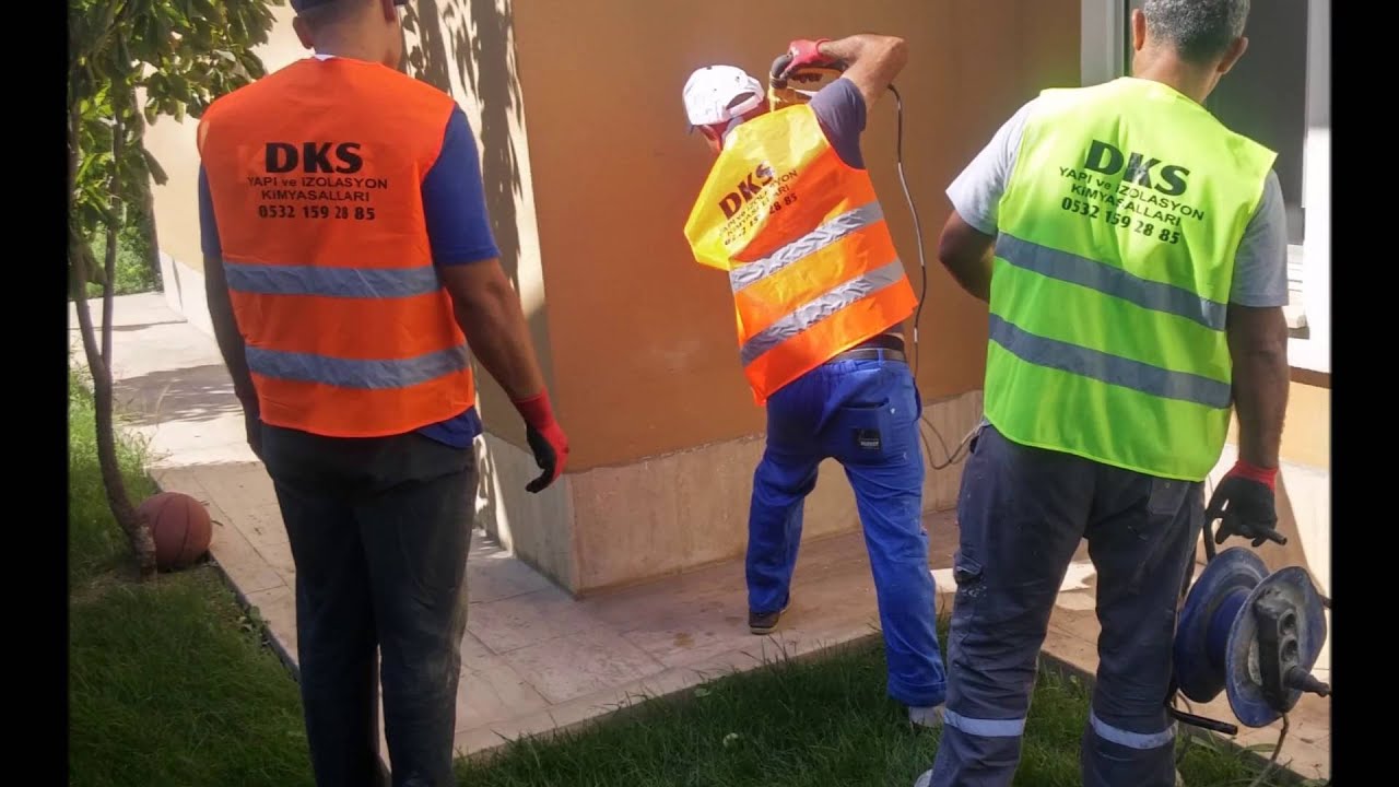 DKS Kimya - Duvar Su Yalıtım Uygulaması