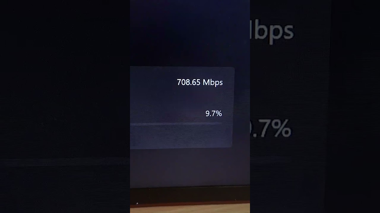 Xbox Series X Fast download speed....