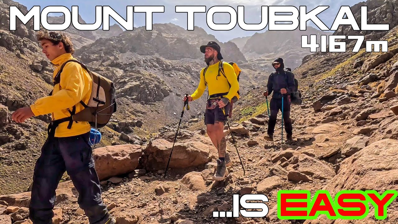 Climbing North Africa's Highest Mountain In A Day - 4167m - Mount Toubkal Is EASY
