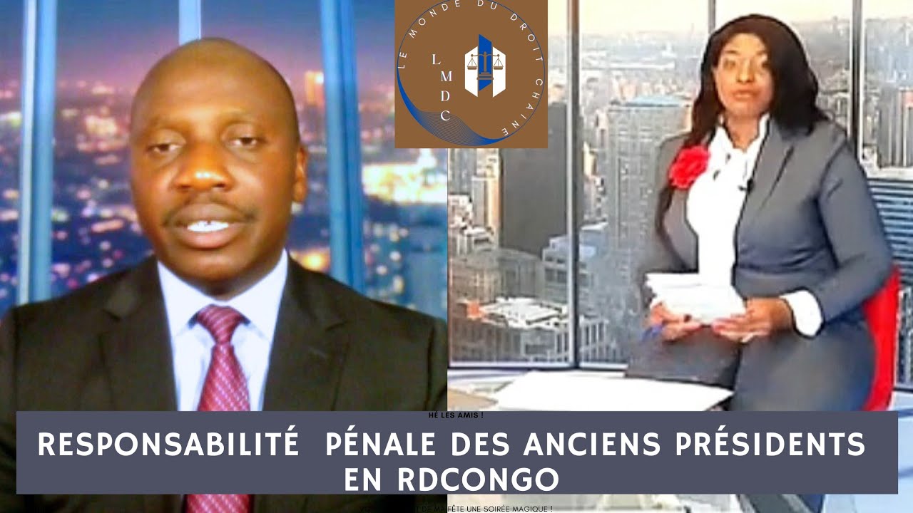 De la responsabilité pénale des anciens présidents en RD Congo, avec Me Adolphe MOPOTU
