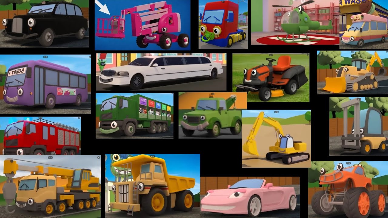 Gecko's Garage Characters - @TheKidsPictureShow 