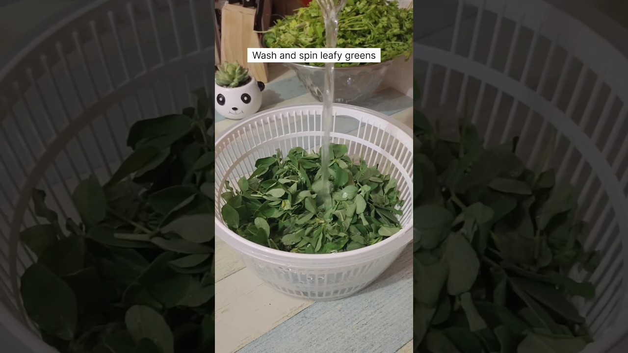 How to store leafy vegetables #shorts #kitchenhacks #tipsandtricks #howto #freshvegetables #asmr
