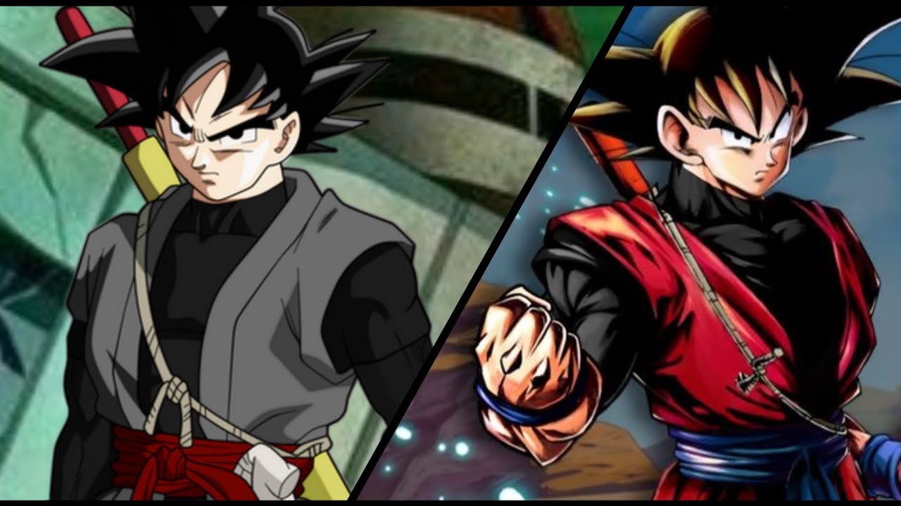 Goku Black Xeno VS Goku Xeno DBZ TTT