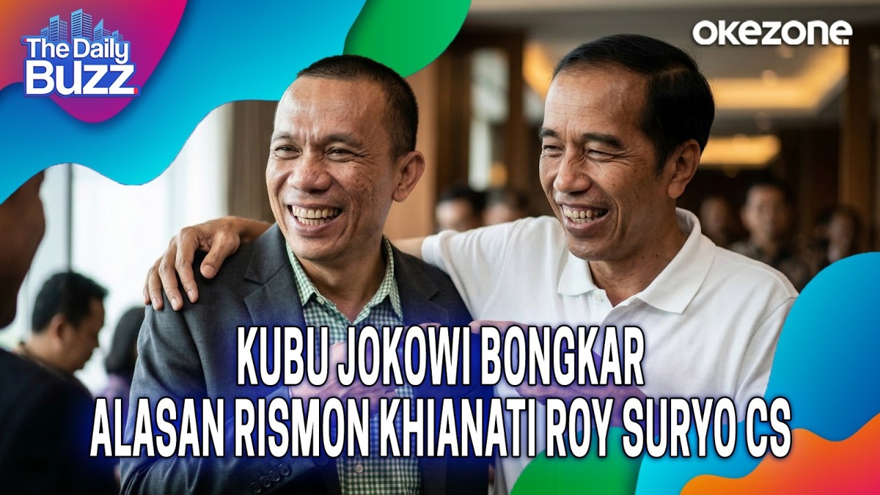The Daily Buzz: Kubu Jokowi Bongkar Alasan Rismon Khianati Roy Suryo Cs | 18/03