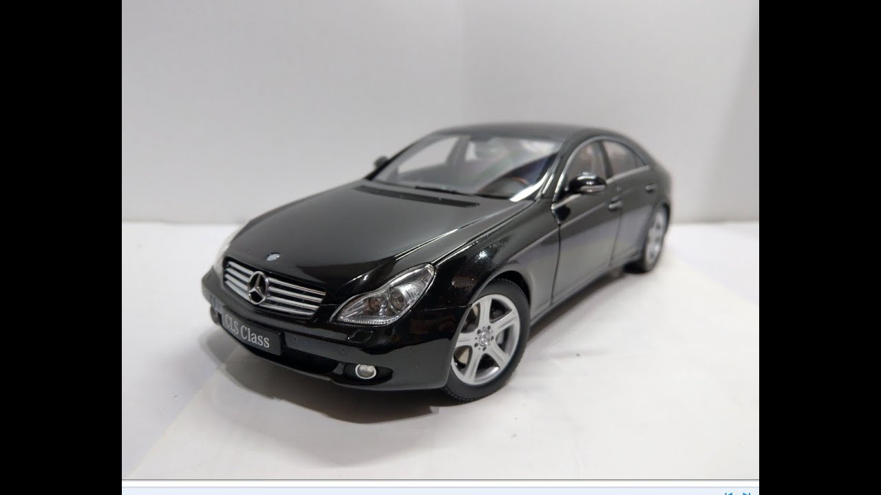 Diecast 1:18模型車 Kyosho Mercedes Benz CLS Class W219 2004 Unboxing