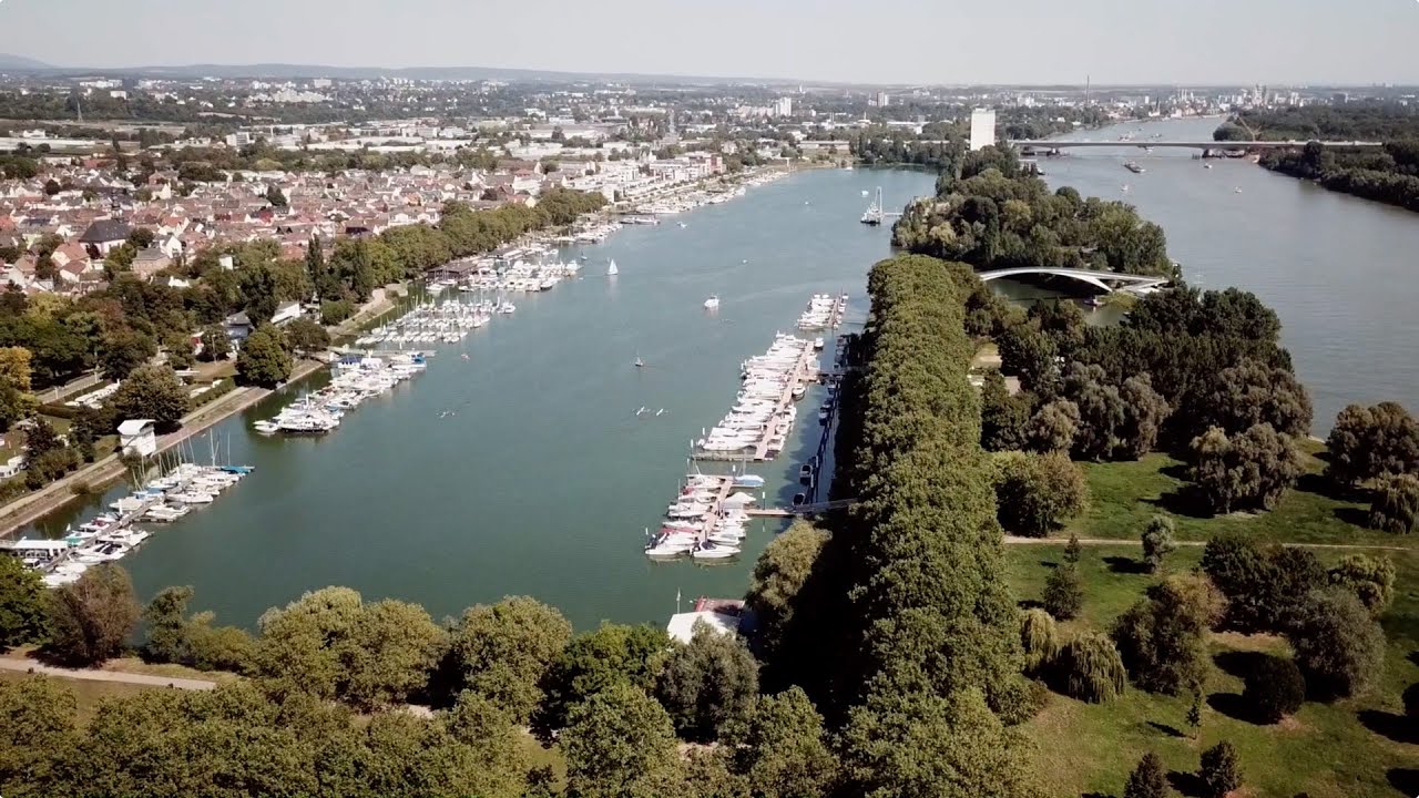Der Schiersteiner Hafen im Wandel der Zeit