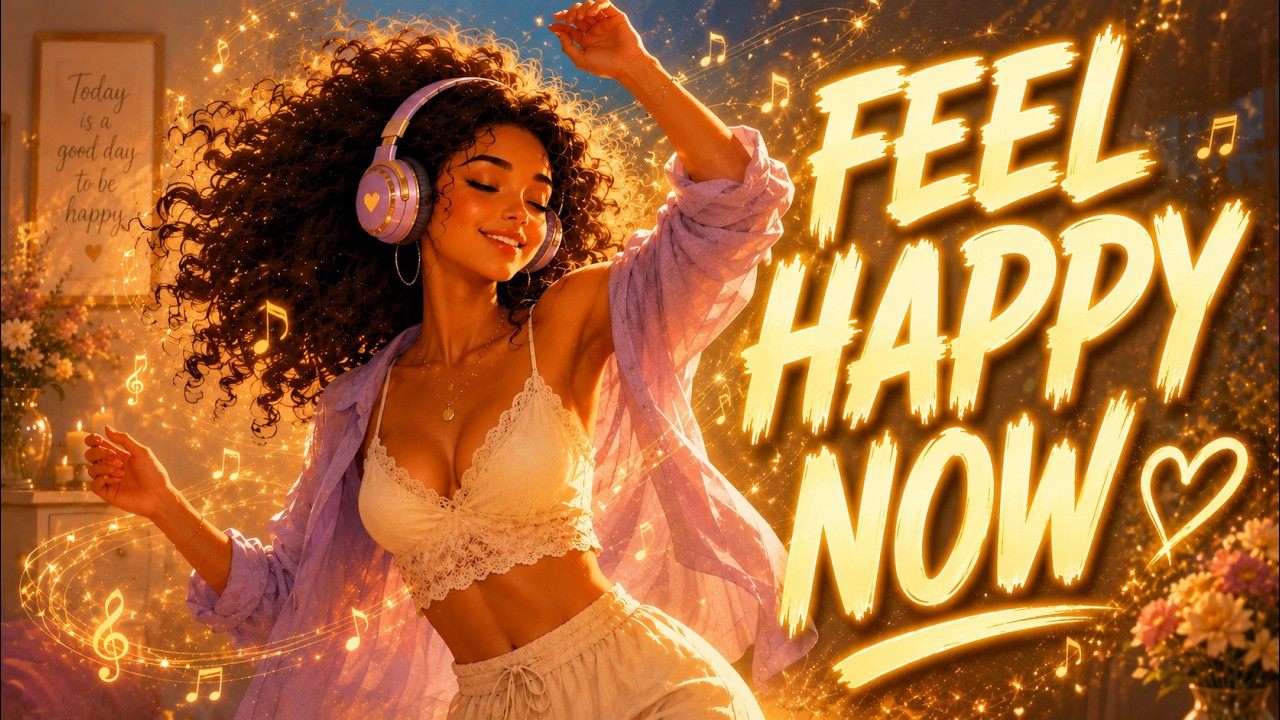 I Feel Happy Now ☀️ Morning Afrobeat Affirmations for Happiness, Joy & Positive Energy ⭐