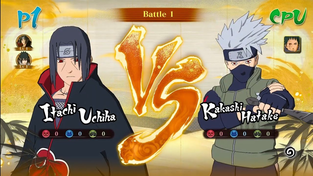 Itachi & Sasuke vs Obito & Kakashi 😱 | Uchiha Civil War