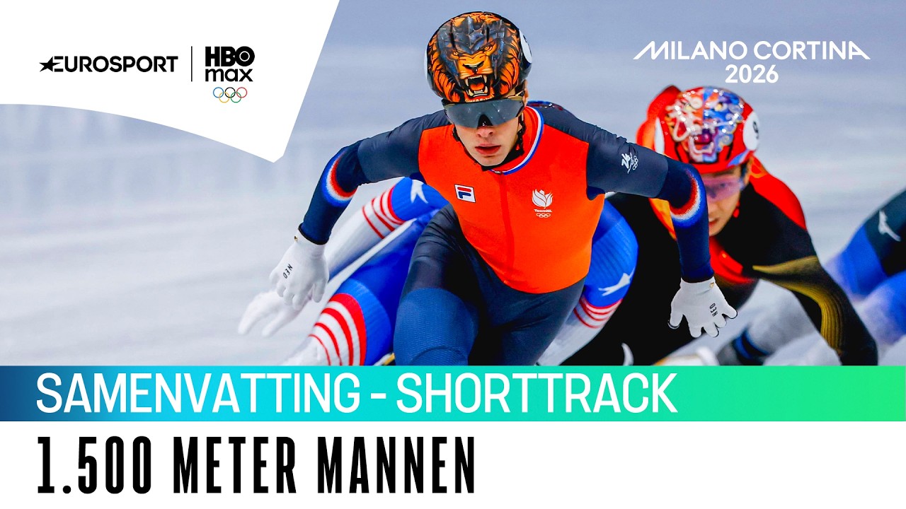 Doet JENS VAN 'T WOUT de DUBBEL? | Samenvatting Shorttrack 1500 Meter Mannen | Milano Cortina 2026