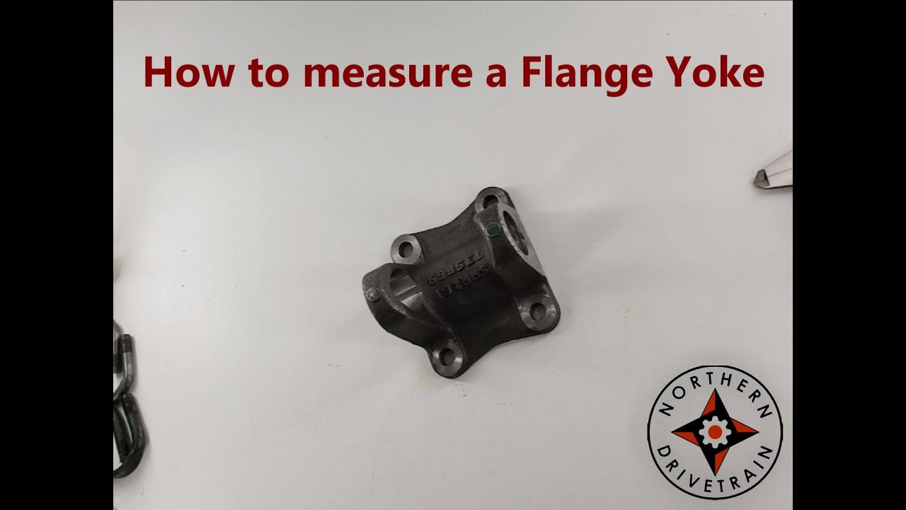 How to measure a flange yoke