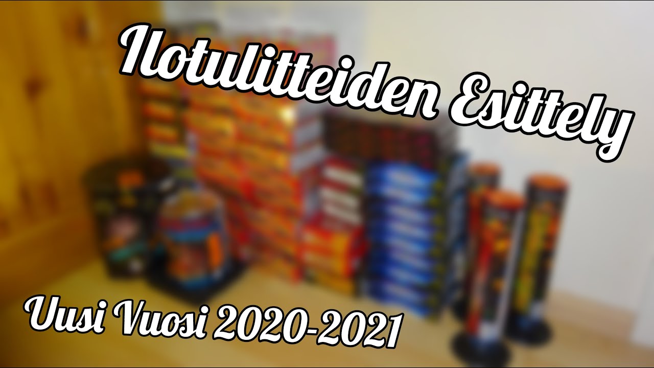 Ilotulitteiden Esittely | Uusi Vuosi 2020-2021