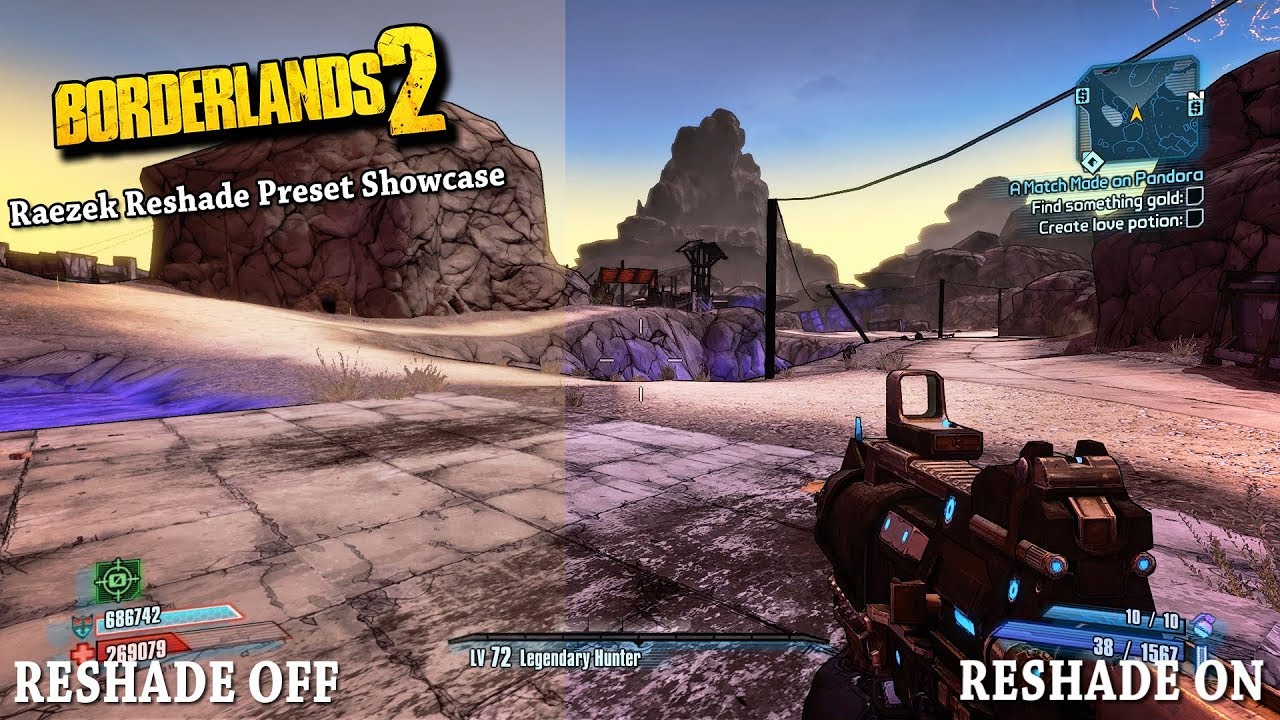 Borderlands 2: ReShade Showcase - Raezek Preset