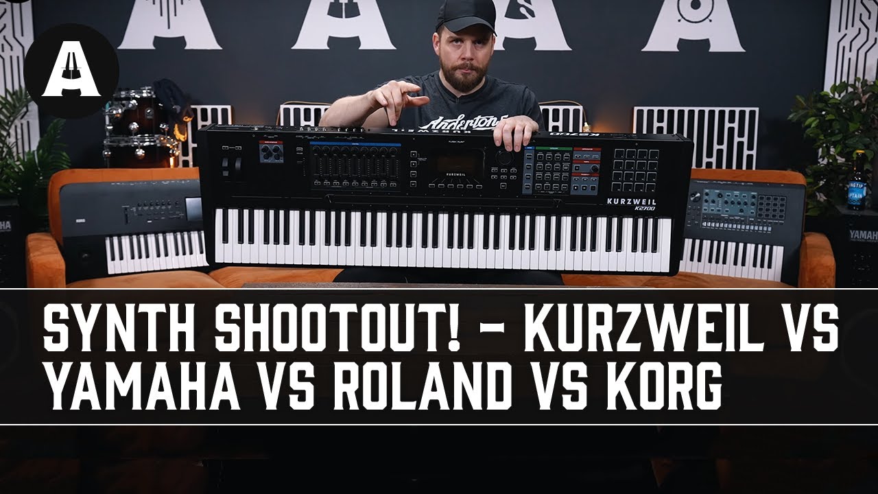 Разбор синтезаторов и рабочих станций! - Kurzweil K2700 против Yamaha Montage против Roland Fanto...