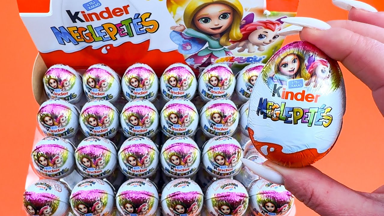 🚨 NEW 2026 Kinder Surprise Eggs Pink Edition ASMR Unboxing!