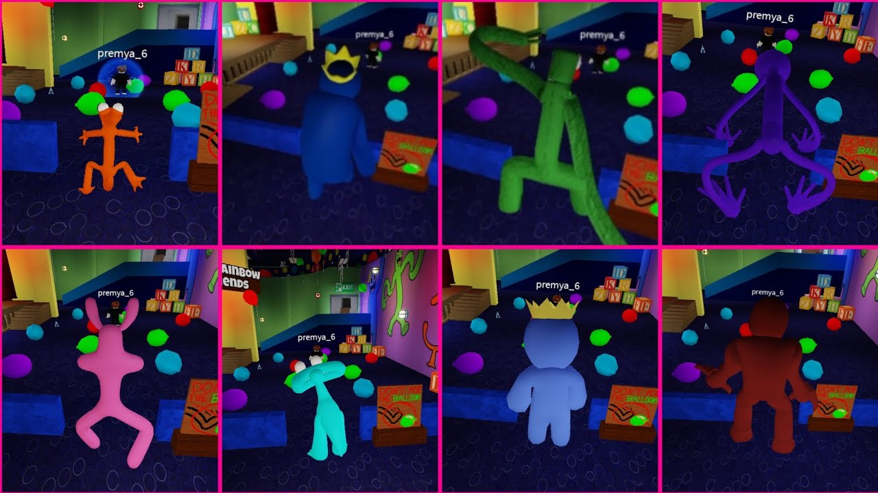 😱 Chapter 1 Accurate Roleplay TOP 8 Monster Jumpscare | Roblox RP (Party Home) Ending 🎉👹