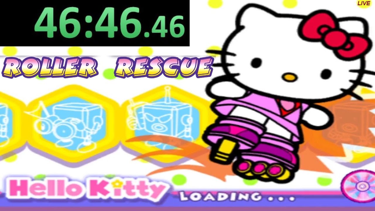 Hello Kitty: Roller Rescue Speedrun