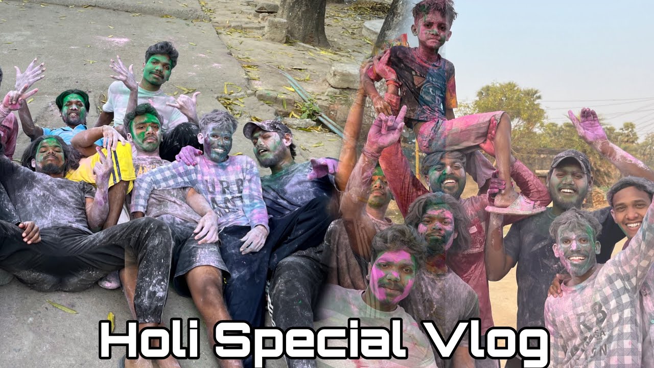 Holi Special Vlog 🫣😱                                      #vlog #lifestyle #desivlog #lifestylevlog 