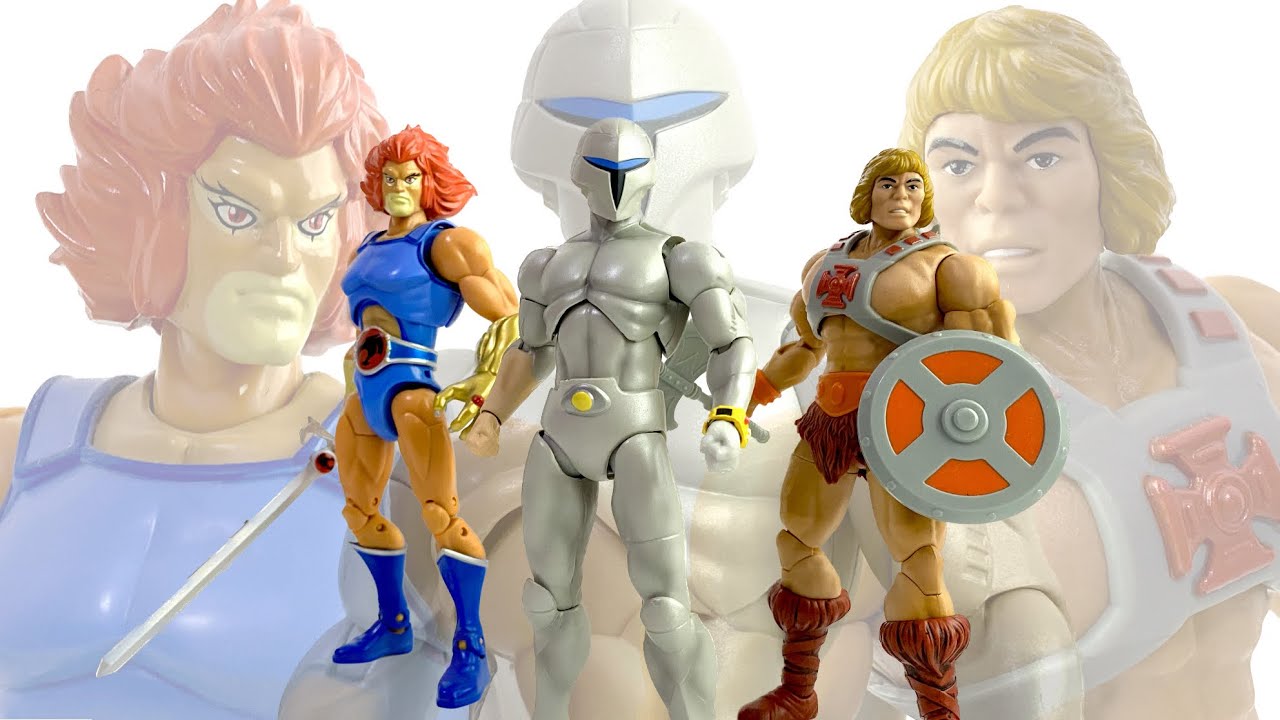 Comparisons: Super7 Silverhawks Ultimates: QUICKSILVER