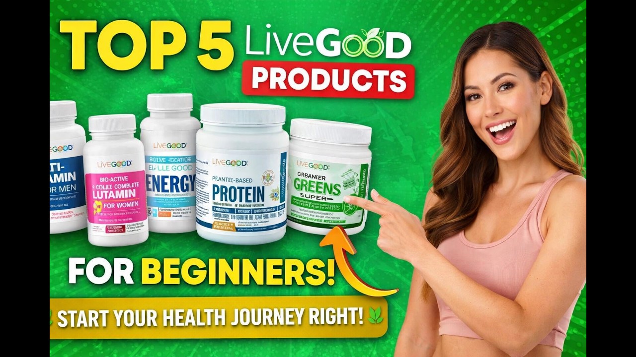 Top 5 LiveGood Products for Beginners | Start Your Health Journey Right