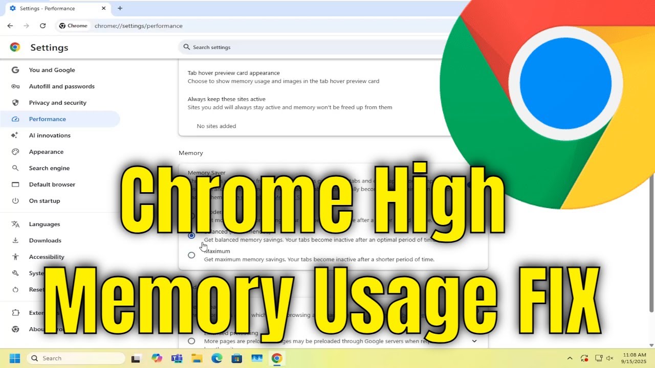 How To Fix Google Chrome High Memory Usage [2026 FIX]