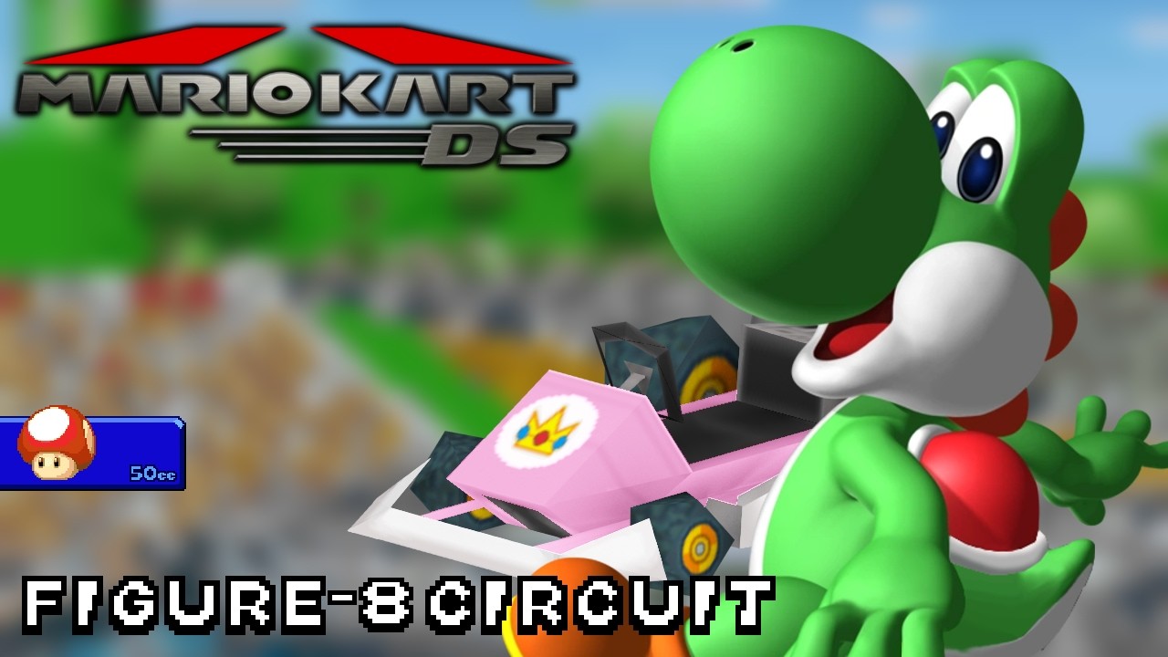 Mario Kart DS - 50cc - Yoshi - Standard PC - Figure-8 Circuit | Ep. 3681