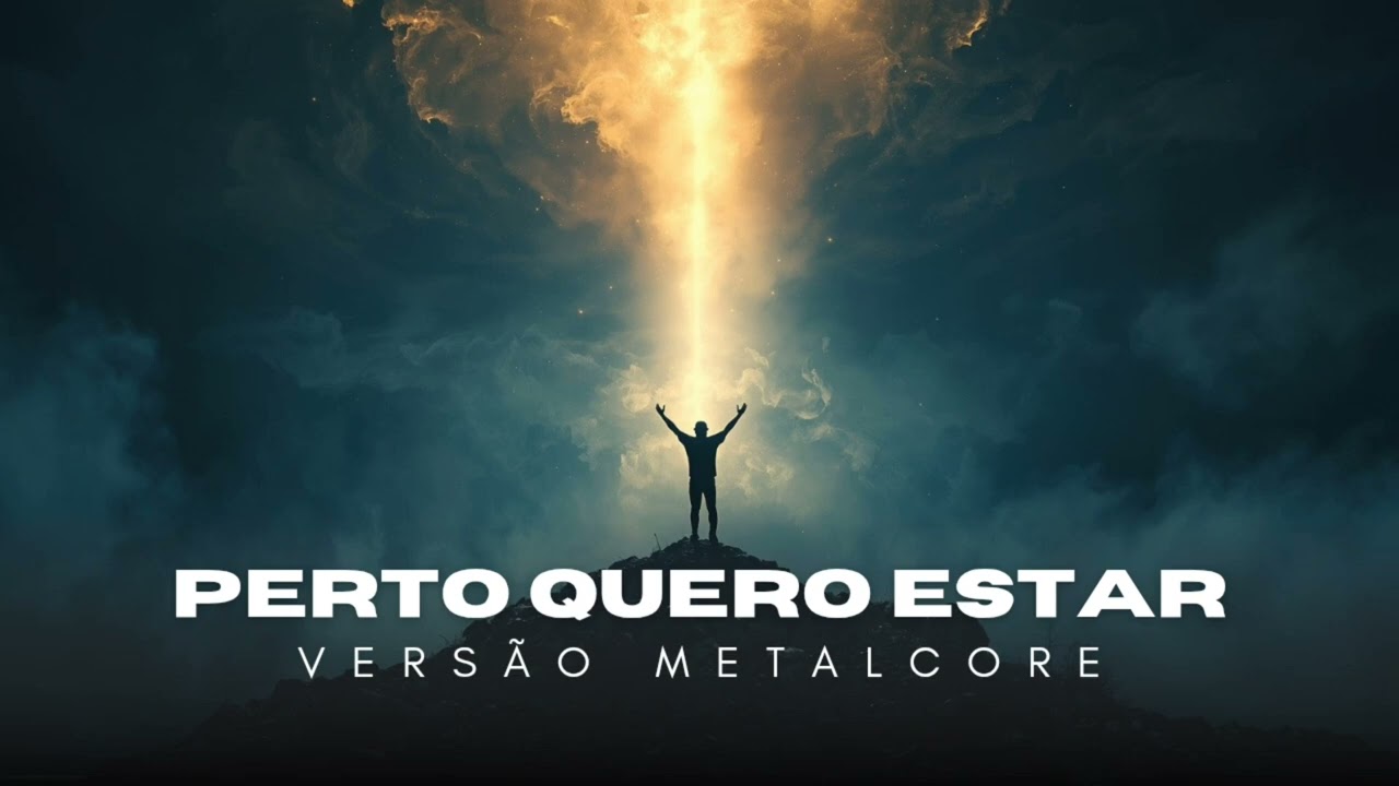 Perto Quero Estar — Versão METALCORE (Christian Metal Cover) | Grace & Metal